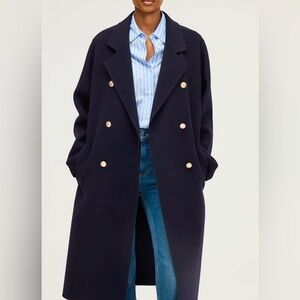 Vintage Elegant Cashmere Wool Coat